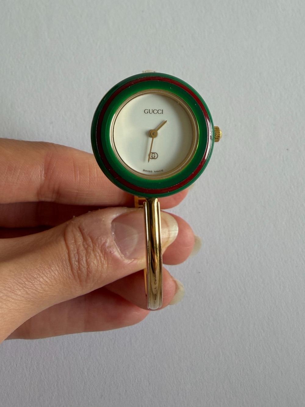 Vintage Gucci Change Bezel Watch Gold - Picture 6 of 11
